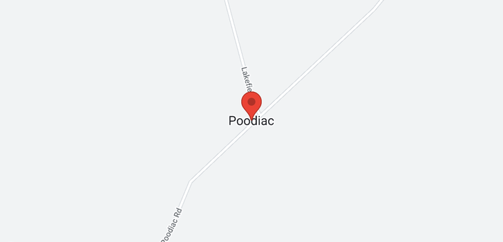 map of - Poodiac Road